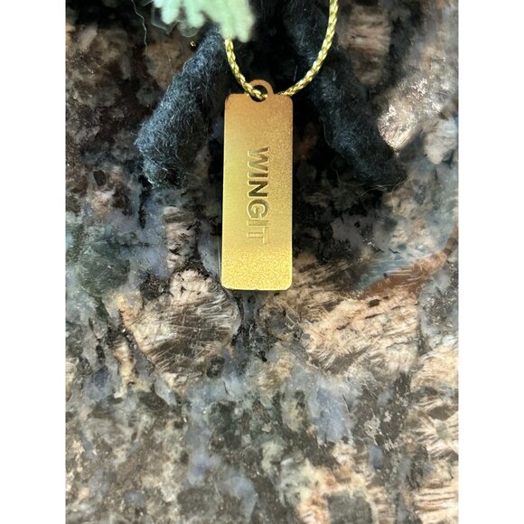 2022 Featherly Friends Bat Bird Halloween Plush Decor with Bat Wings & Scarf - Picture 6 of 7